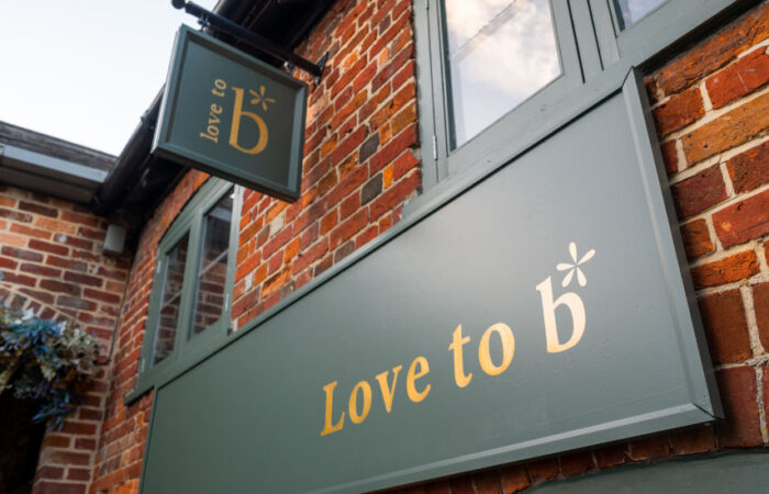 Love To B shopfront signage in Ringwood