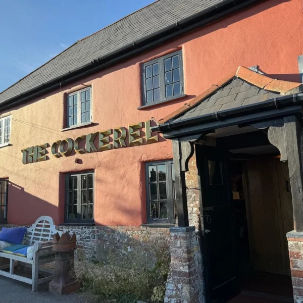 The Cockerel pub exterior in Dorset